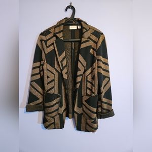 Chicos patterned blazer
